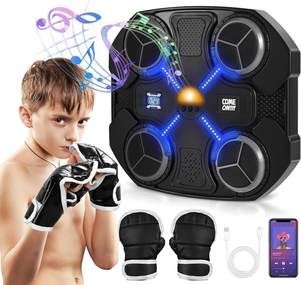 Máquina de Boxeo Inteligente para Niños