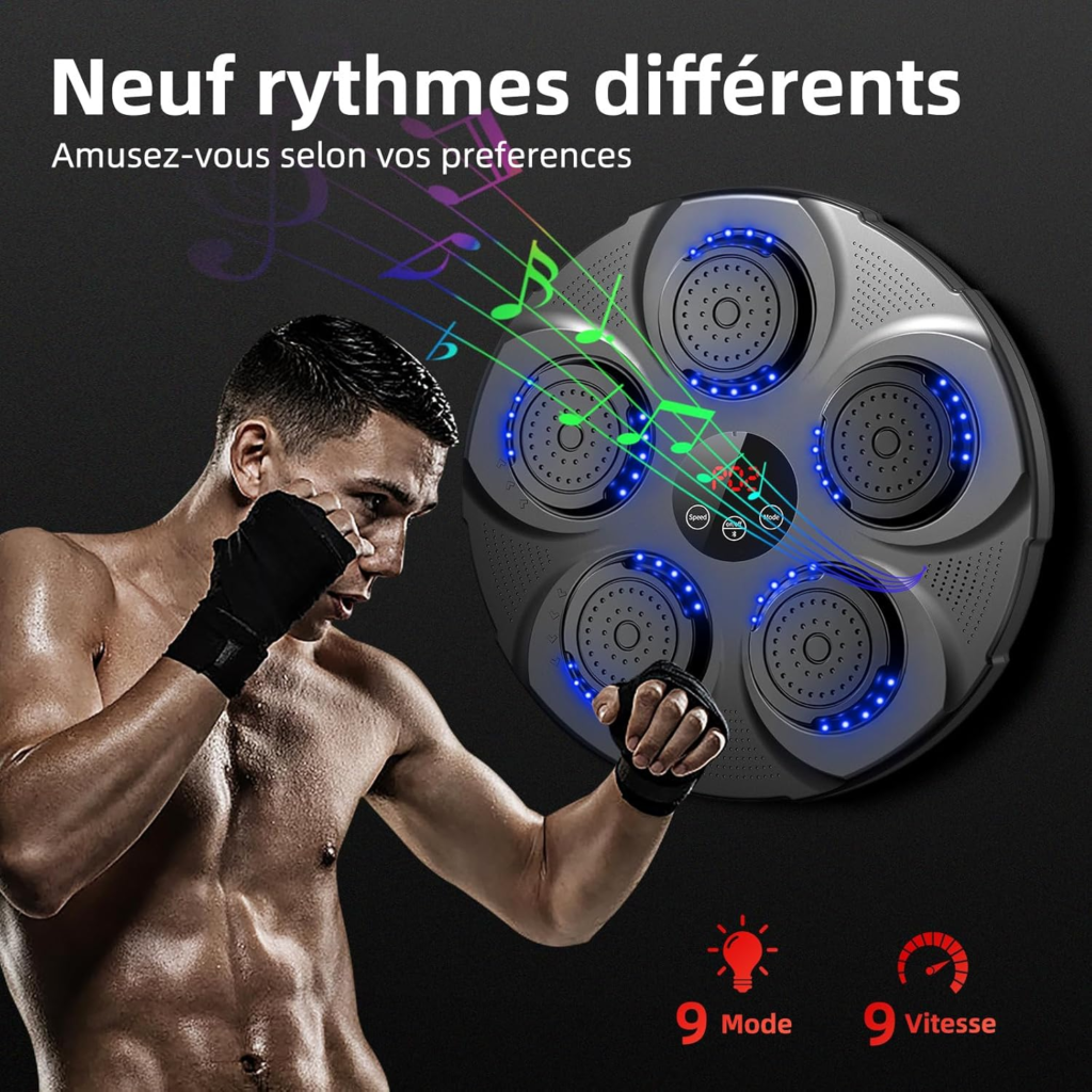 Juego boxeo pared musical