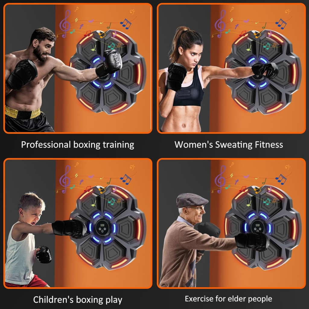 Máquina musical de boxeo